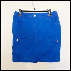Chico's Blue Skirt Size 1